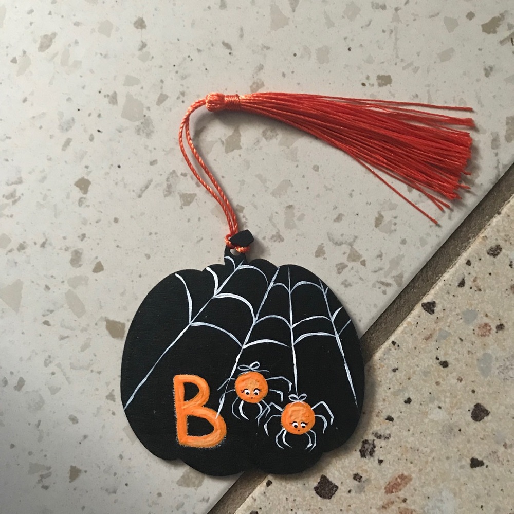 Halloween bookmark